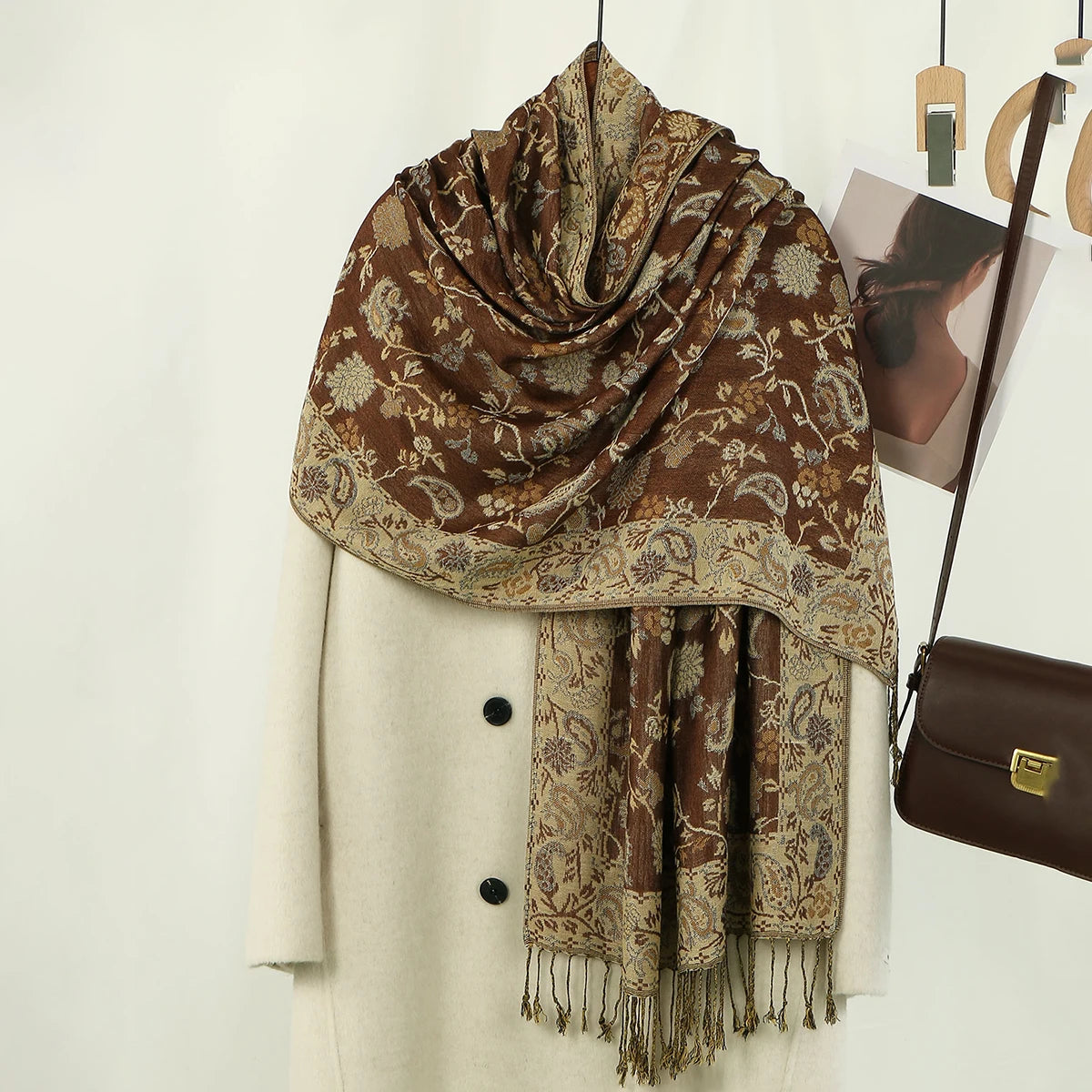 TURAB - Pashmina scarf 135x175cm