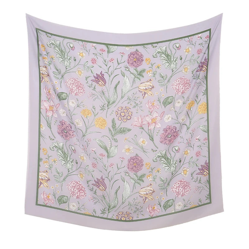 MANAR - Cotton scarf 110x110cm
