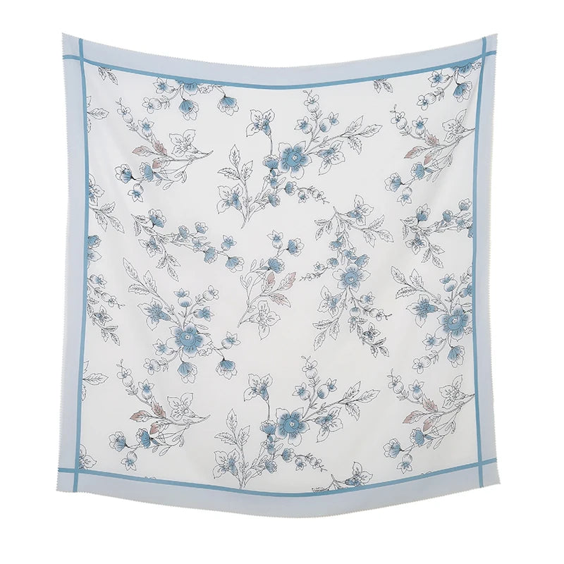BAHIRA - Cotton scarf 110x110cm