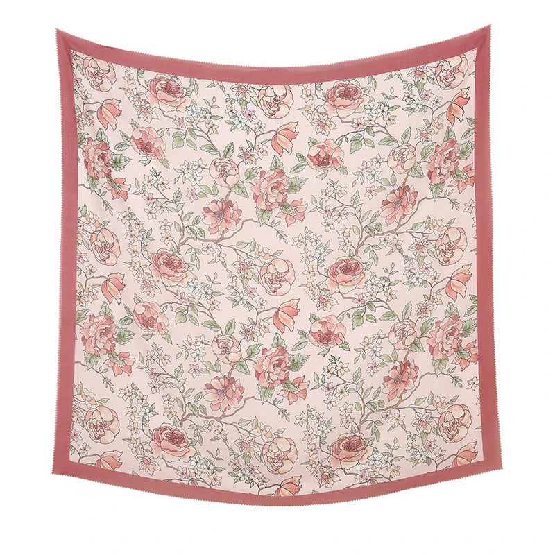 SHUJA - Cotton scarf 110x110cm