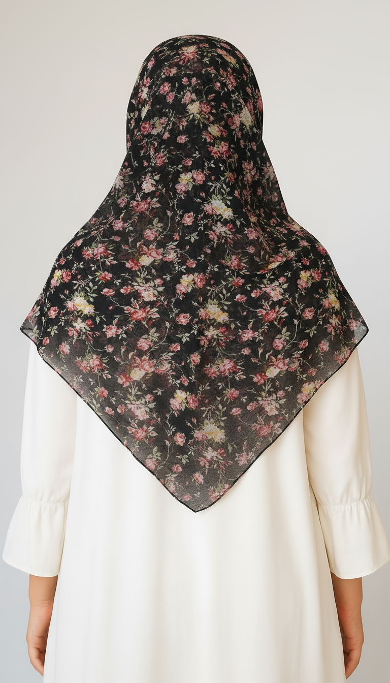 LAYL – Square Chiffon Scarf 115x115 cm