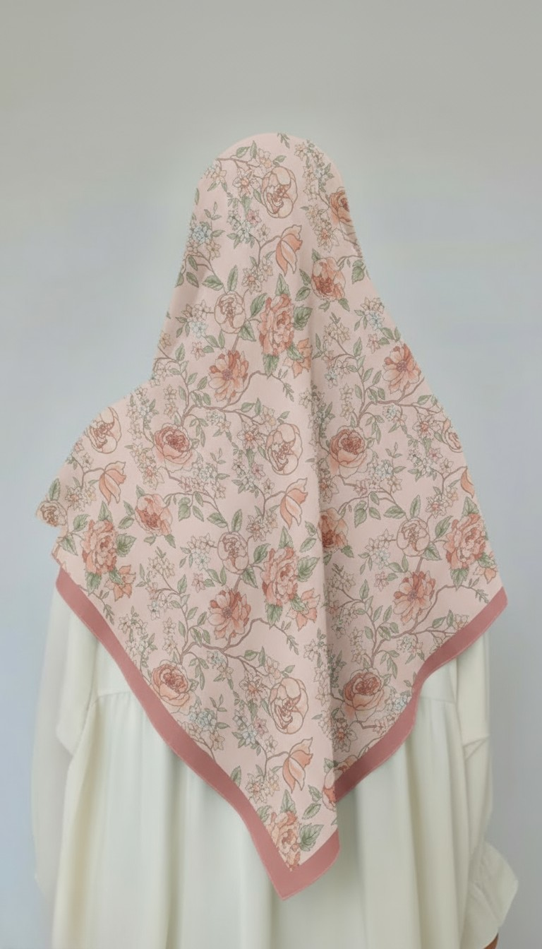SHUJA - Cotton scarf 110x110cm