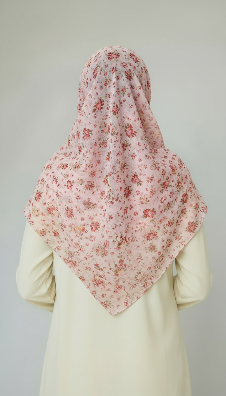 ZAHRA – Square Chiffon Scarf 115x115 cm