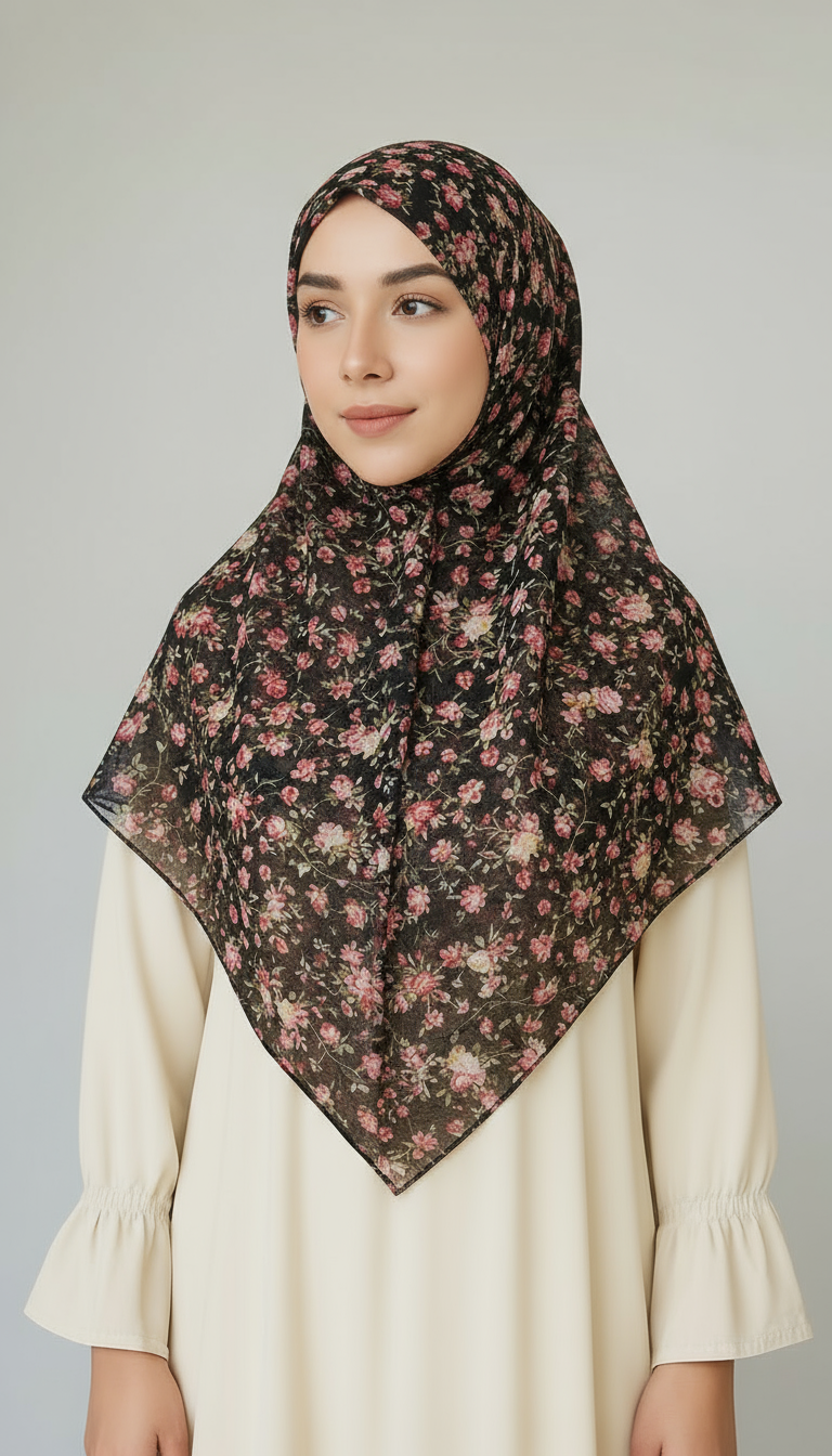 LAYL – Square Chiffon Scarf 115x115 cm