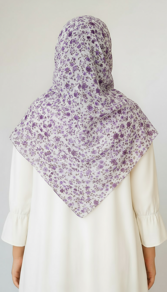 SAFA - Square Chiffon Scarf 115x115 cm