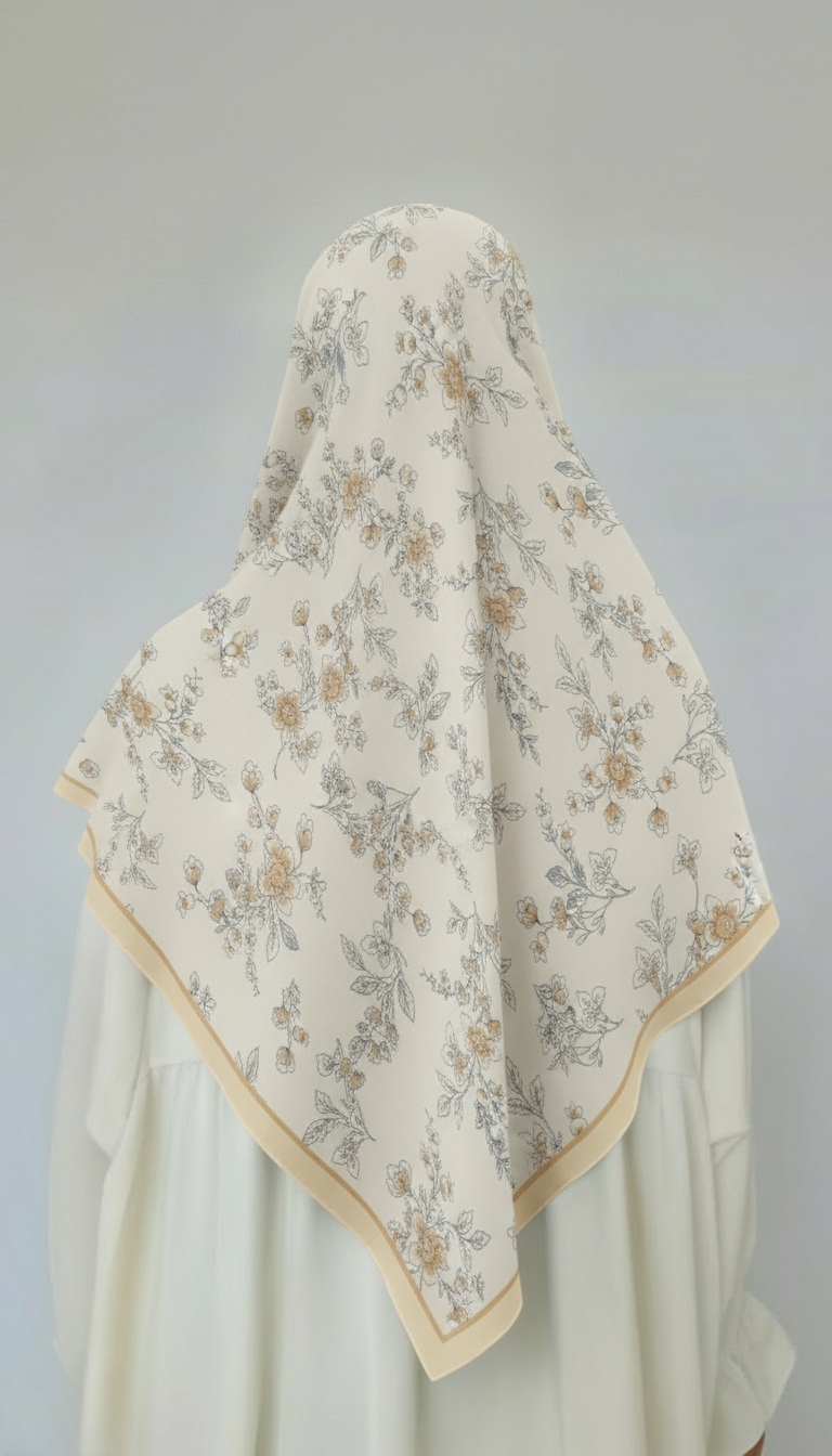 LULWA - Cotton scarf 110x110cm