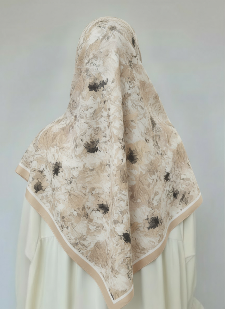 RAWAN - Cotton scarf 110x110cm