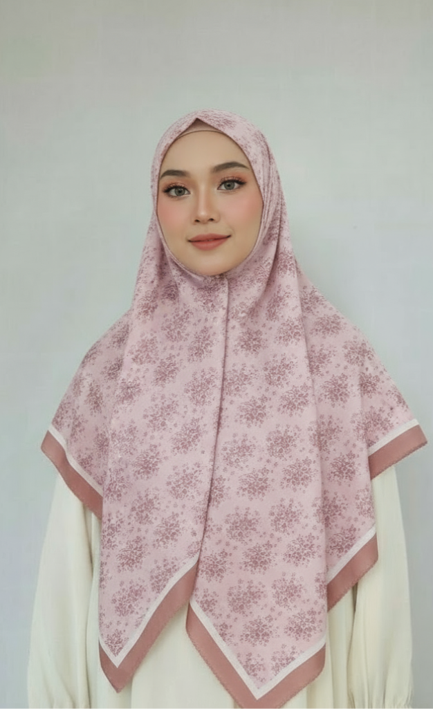 MALAIKA - Cotton scarf 110x110cm