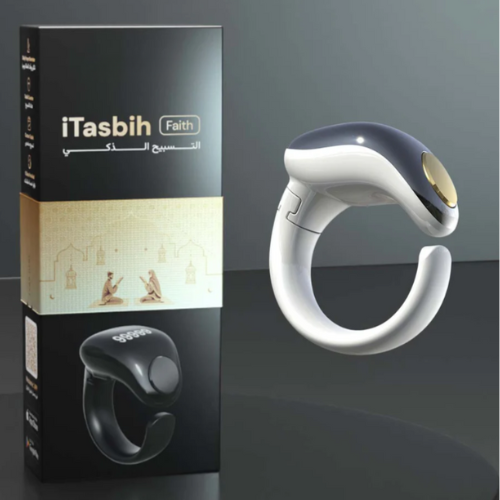 PREMIUM iTasbih Ring & Prayer Reminder (5 sizes)