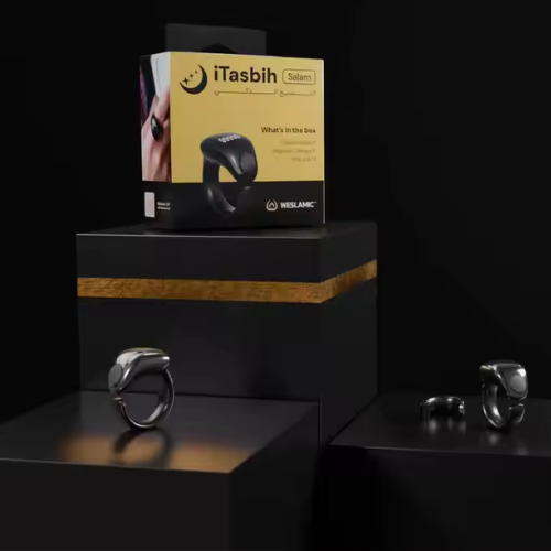 BASIC iTasbih Ring & Prayer Reminder (2 sizes)