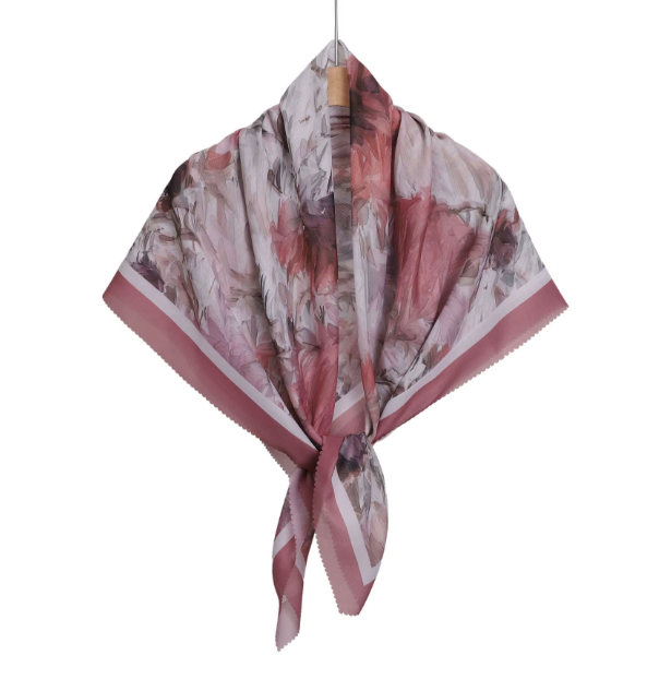 RAHMAH  - Cotton scarf 110x110cm