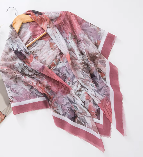 RAHMAH  - Cotton scarf 110x110cm