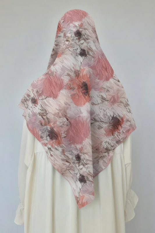 RAHMAH  - Cotton scarf 110x110cm