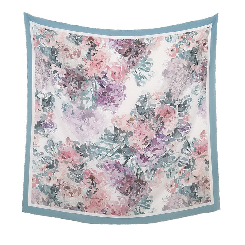 NUHR - Cotton scarf 110x110cm