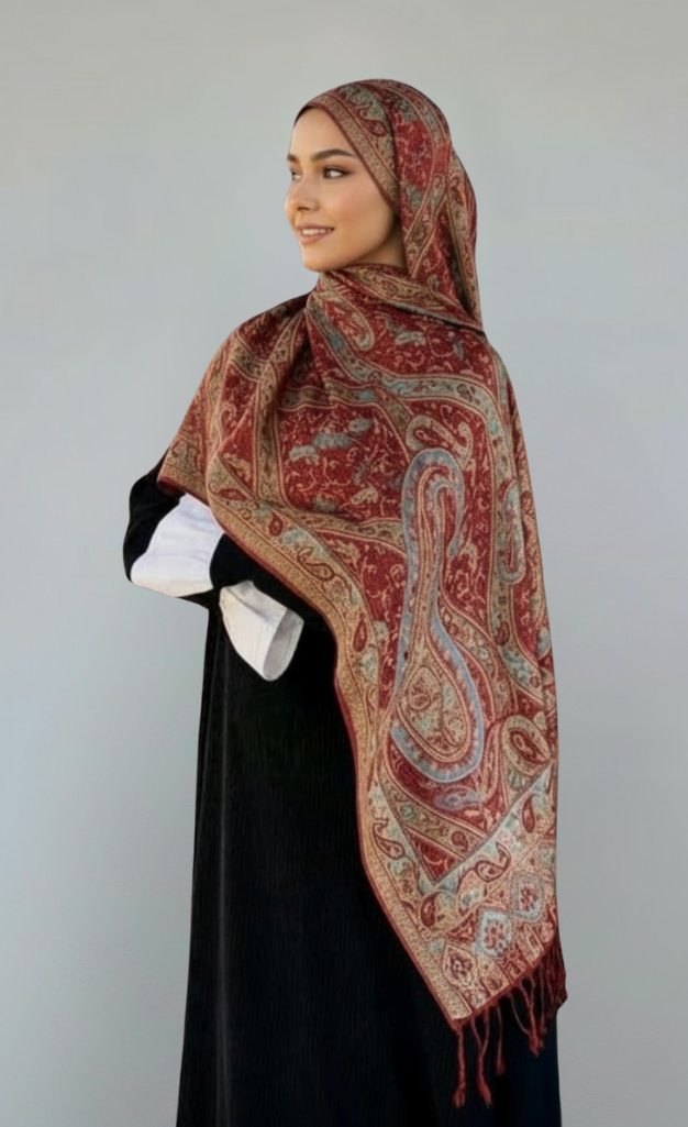 SHAFAQ - Pashmina Scarf 135x175cm