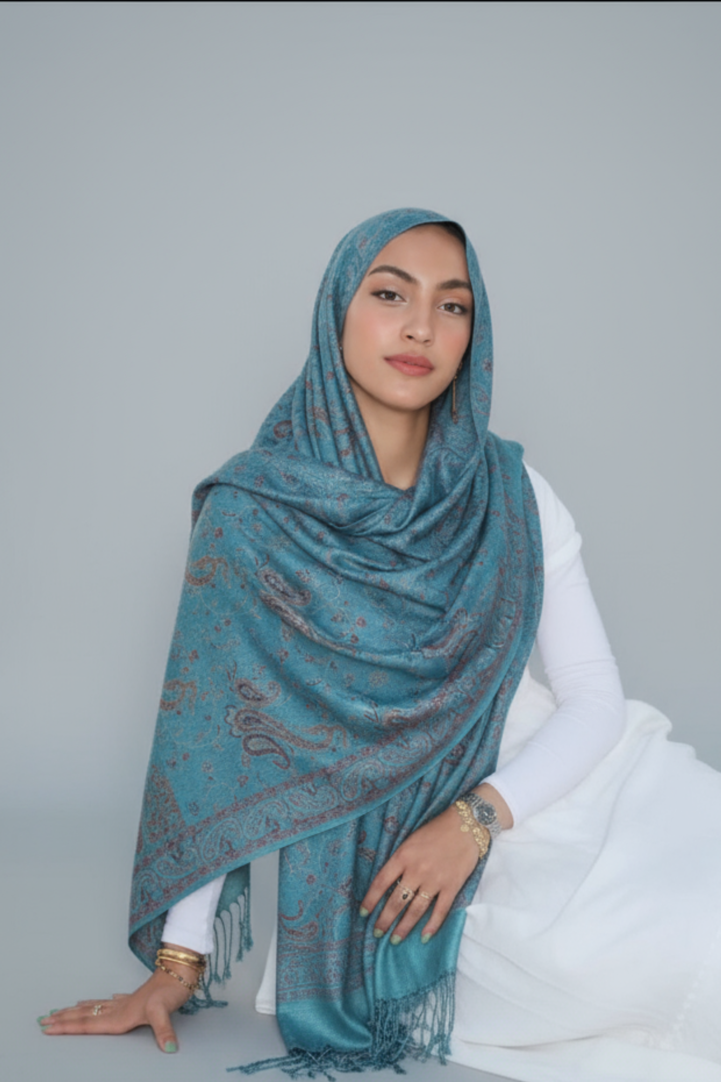 FAIRUZ - Pashmina scarf 135x175cm