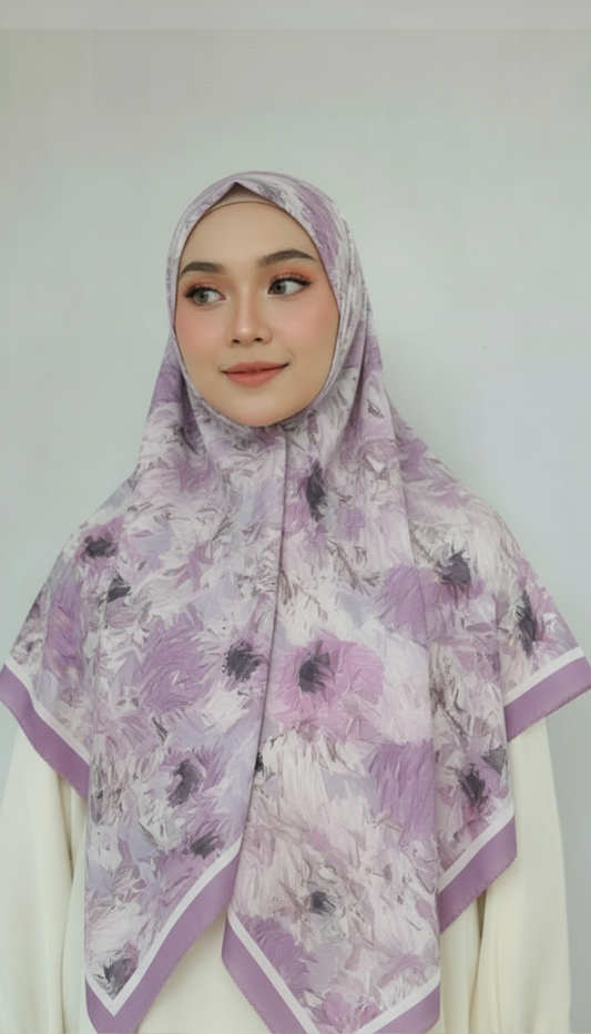 JUMANA - Cotton scarf 110x110cm