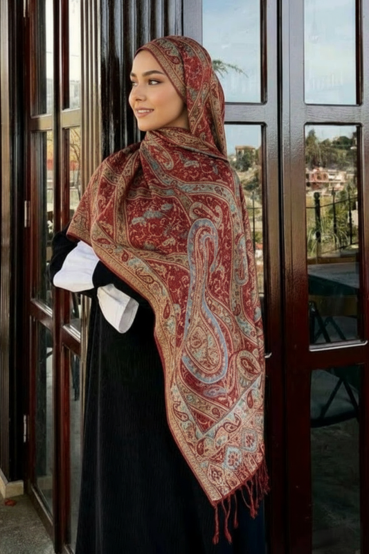 SHAFAQ - Pashmina Scarf 135x175cm