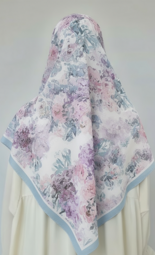 NUHR - Cotton scarf 110x110cm