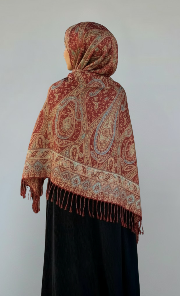 SHAFAQ - Pashmina Scarf 135x175cm