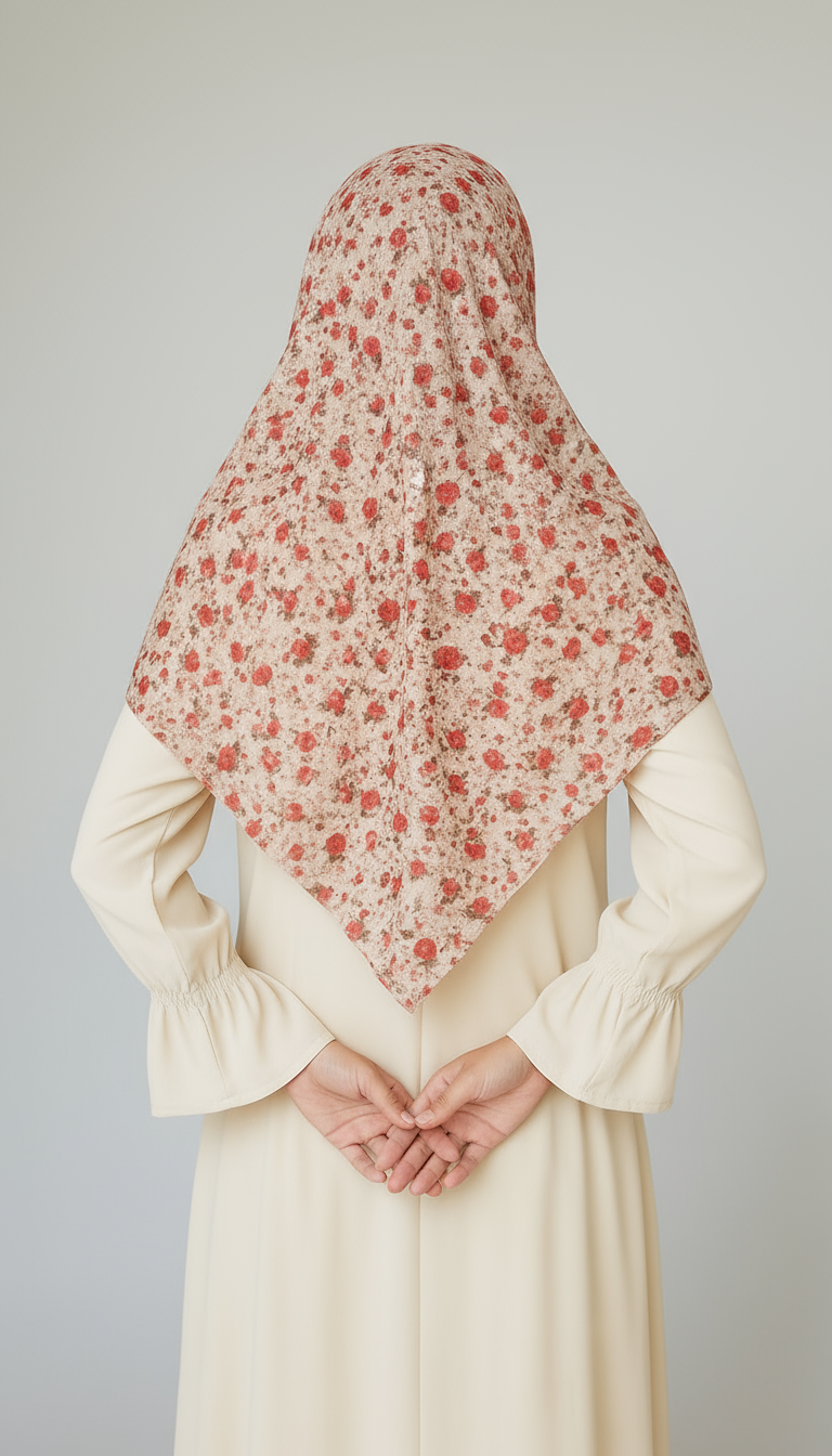 WARD – Square Chiffon Scarf 115x115 cm