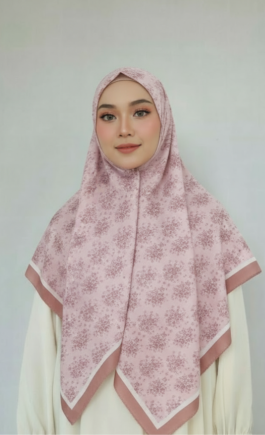 MALAIKA - Cotton scarf 110x110cm